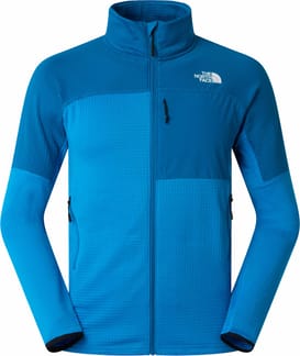 M Polartec Powergrid Stormgap Jacket Skyline Blue Adriatic Blue