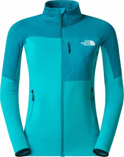 W Polartec Powergrid Stormgap Jacket Galactic Blue Deep Teal
