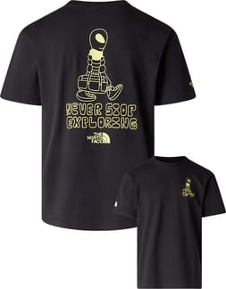 M Alien  Relaxed Short Sleeve Tee-Graphic TNF Black