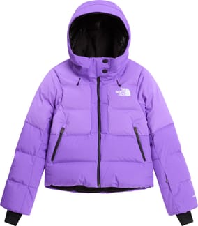 W Cold Spell Cropped Down Jacket Elevation Purple