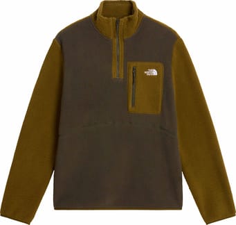 M Yumiori 1/4 Zip New Taupe Green