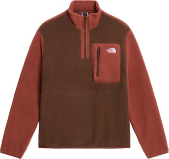 M Yumiori 1/4 Zip Smokey Brown Copper