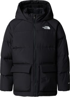Teen North Down Fleece Lined Short Parka TNF Black