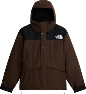 M Mountain Down Jacket Dark Chestnut TNF Black