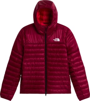 W Terra Peak Hoodie Burgundy Crush Lall Guran