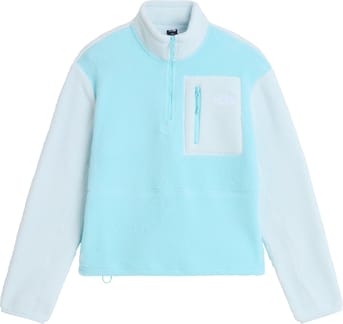 W Yumiori 1/4 Zip Glacier Pearl Stone
