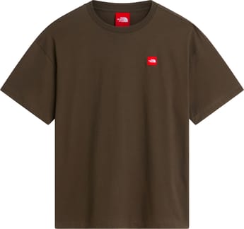 M TNF Red Box S/S Tee New Taupe Green
