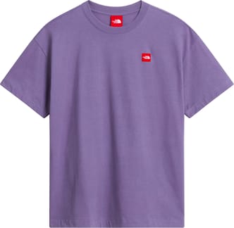 M TNF Red Box S/S Tee Grounded Plum
