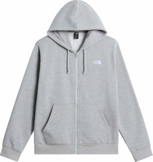 M Evolution Simple Dome Regular Full Zip TNF Pale Grey Heather