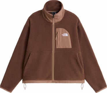 W Yumiori Off Peak Full Zip Jacket Smokey Brown Garnet