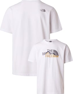 M Mountain Line Regular Short Sleeve Tee TNF White