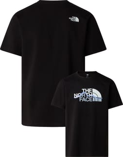 M Mountain Line Regular Short Sleeve Tee TNF Black