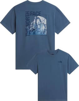 M Half Dome Photo Reg SS Tee Graphic Granite Grey