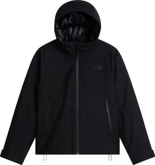 W TNF Range Down Hooded Jacket TNF Black