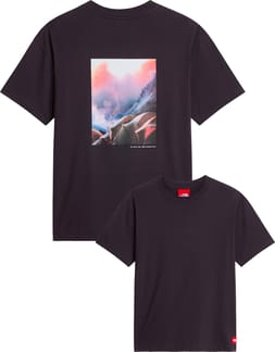 M TNF Red Box Graphic S/S Tee Obsidian