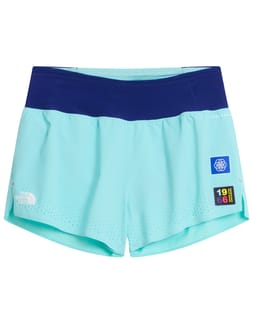 W Summit Pacesetter Short Graphic Canal Blue