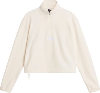 W Novelty Logo Glacier 1/4 Zip White Dune