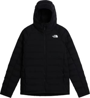 M Abseil Stretch Down Hoodie TNF Black