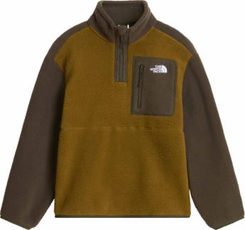 Teen Yumiori 1/4 Zip Jacket Caraway Seed New Taupe