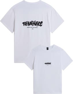 U Nse Relaxed SS Tee Logo Play TNF White