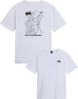 U Nse Slopes Rlx SS Tee Graphic TNF White