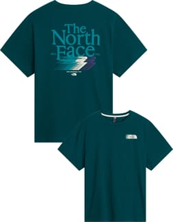 M Retro Trail Rlx SS Tee Graphic Pacific Teal