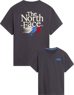 M Retro Trail Rlx SS Tee Graphic Anthracite Grey