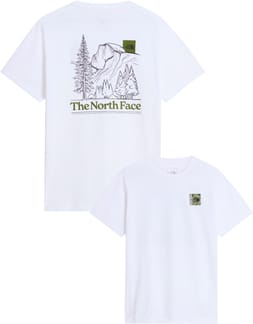M Monte Reg SS Tee Graphic TNF White