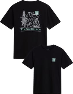 M Monte Reg SS Tee Graphic TNF Black