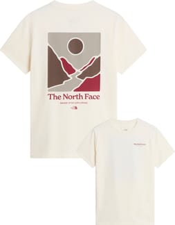 W Monte Reg SS Tee Graphic White Dune