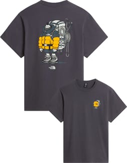 U Gear Up Get Out Rlx SS Tee Graphic Anthracite Grey