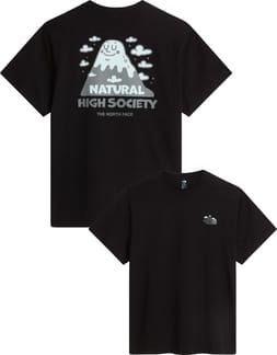 U Nat High Society Rlx SS Tee Graphic TNF Black