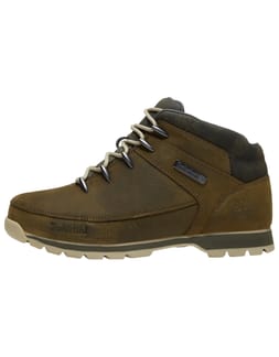 Euro Sprint Mid Lace Up Boot Dk Green Nubuck W Camo