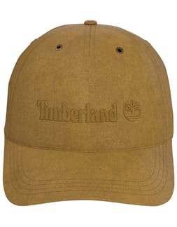 Leather Baseball Cap Wheat
