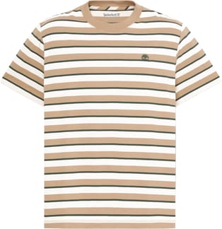 Stripe SS Tee Tannin Yd