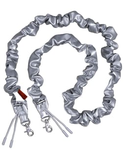 Straps Bungee Strap Chrome Synthetic Leather