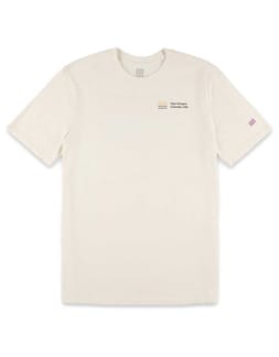 Strata Map Tee M Natural