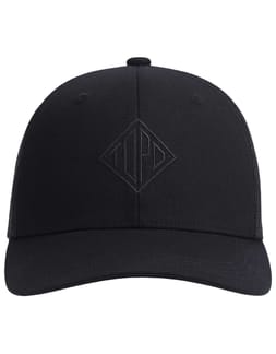Topo Trucker Hat Diamond Black