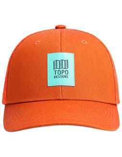 Topo Trucker Hat Original Logo Clay