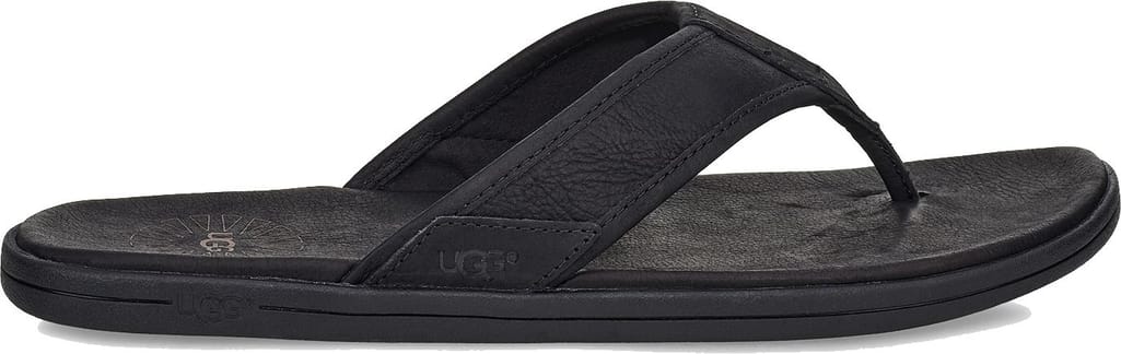 M Seaside Flip Leather Black