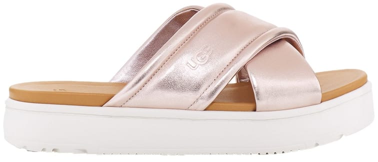 W Zayne Crossband Rose Gold Metallic