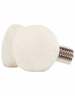 W Tasman Sheepskin Earmuff Chestnut
