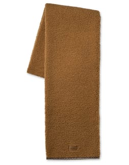 W Uggbraid Scarf Light Chestnut