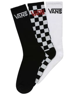 Classic Crew Black-Checkerboard