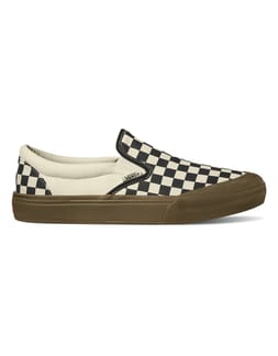 Bmx Slip-On Checkerboard Black Dark Gum