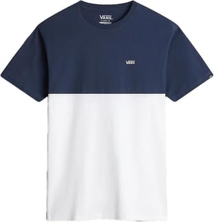 Colorblock Tee White Dress Blues