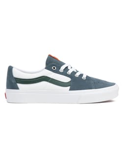 Sk8-Low Varsity Canvas Blue Green