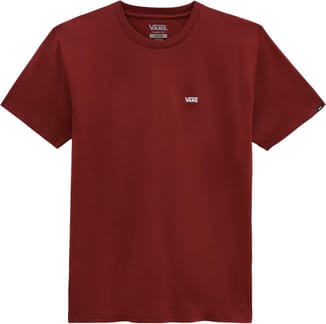 Left Chest Logo Tee Syrah-White