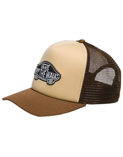 Classic Patch Curved Bill Trucker Sepia