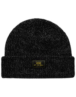Bruckner Cuff Beanie Black Heather
